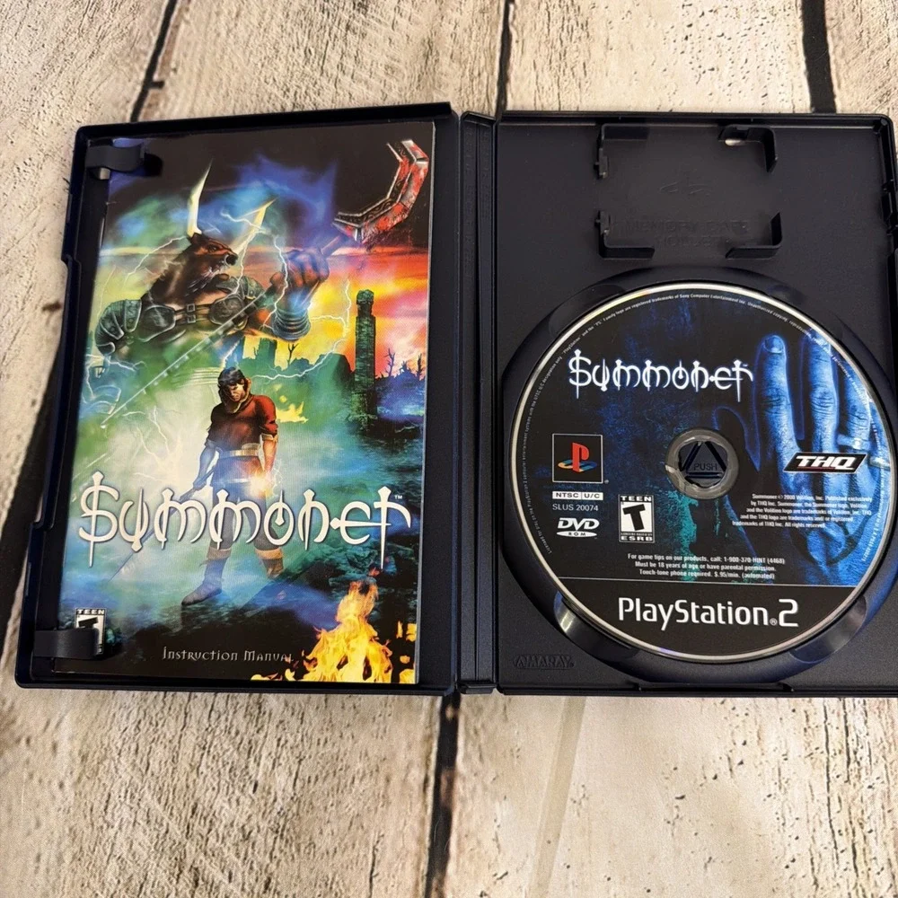 Summoner PS2 PlayStation 2 Complete in Box‎ CIB With Manuel